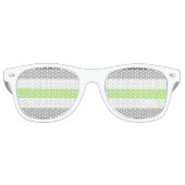 エージェントプライドフラグ レトロサングラス (正面)