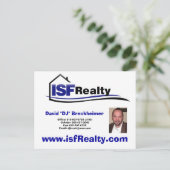 エージェントポストカード（自分で編集してカスタマイズ） ポストカード (スタンド正面)