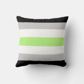 エージェント国旗16 x 16装飾用クッション クッション (裏面)