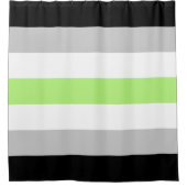 エージェント国旗 シャワーカーテン (正面)