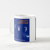 エージェント・オレンジのコーヒー・マグ"暗闇"のに住んでいます コーヒーマグカップ (正面左)