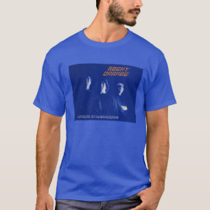 エージェント・オレンジのパンクのTシャツ"暗闇"のに住んでいます Tシャツ