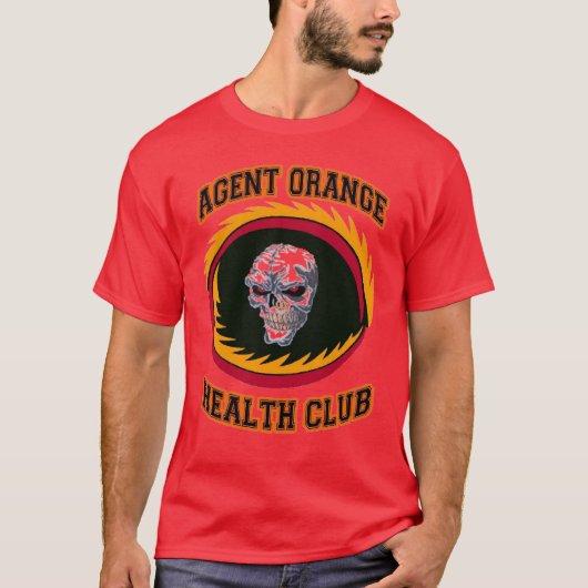 エージェント・オレンジのヘルスクラブ Tシャツ (正面)