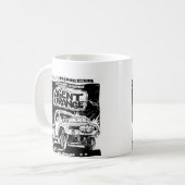 エージェント・オレンジの"ラットの棒"のパンクのコーヒー・マグのスケート コーヒーマグカップ (正面左)
