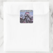 エージェント・オレンジの"事実上不朽の"ステッカー スクエアシール (バッグ)