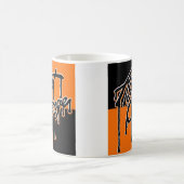 エージェント・オレンジの"滴り"のロゴのコーヒー・マグのパンクのスケート コーヒーマグカップ (中央)
