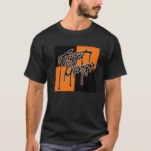 エージェント・オレンジの"滴り"のロゴのパンクのTシャツのスケート Tシャツ