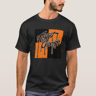 エージェント・オレンジの"滴り"のロゴのパンクのTシャツのスケート Tシャツ