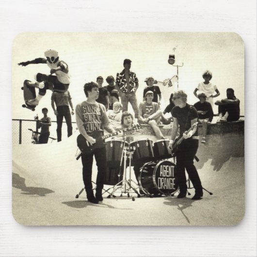 エージェント・オレンジの"SkateVisions"のマウスパッド マウスパッド (正面)