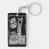 エージェント・オレンジ"頭上式の" Keychainはパンクの波2味方しました キーホルダー (裏面)