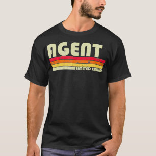 エージェント 面白い仕事の肩書き 職業 誕生日 ワーカー 私 Tシャツ