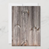 エージッドウッド(メイソンジャーブライダルシャワー) 招待状 (裏面)