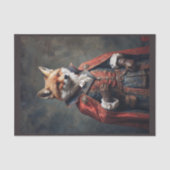 エージビクトリアンコサックキツネ軍隊ユニフォーム 薄葉紙 (正面)