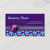 エージモダン霊気陰陽パープル名刺 名刺