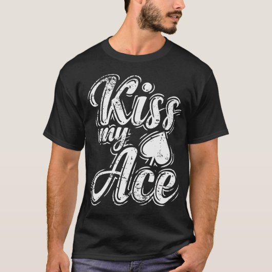 エースにキス ポーカー Tシャツ (正面)