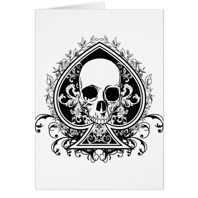 エースのスカル (正面)