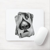 エースのスカル マウスパッド (マウス)