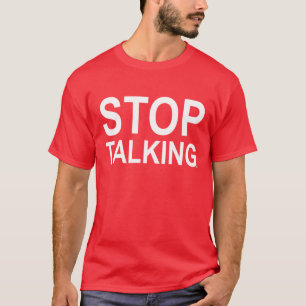 エースのテニス停止話すこと Tシャツ