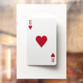 エースのハートカード – イニシャルが離れない ウィンドウサイン (シート2)
