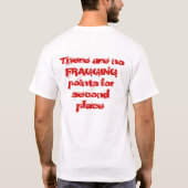 エースの一族のTシャツ Tシャツ (裏面)