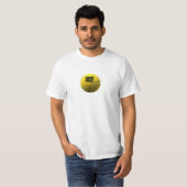 エースの大きく黄色いテニス・ボール! Tシャツ (正面フル)