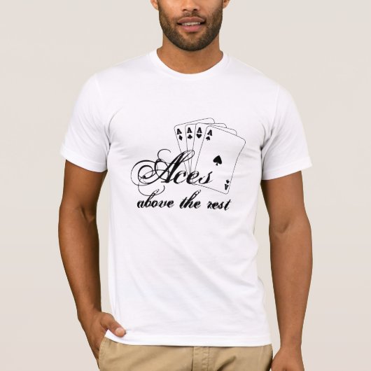 エースは他を圧倒 Tシャツ (正面)