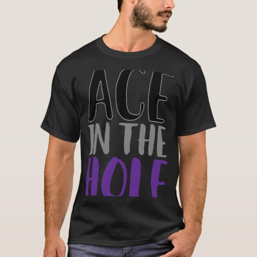 エースインザホールプニーアセクシュアルプライド Tシャツ (正面)