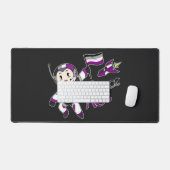 エースイン宇宙(無性プライド) デスクマット (キーボード&マウス)