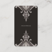 エースオブハートシルバーバロック 名刺 (裏面)