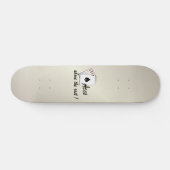 エースオーバーザレストアンティーク金ゴールド スケートボード (横)