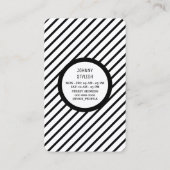 エースカード理容師スタイルの反対 名刺 (裏面)