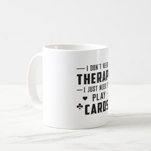 エースカード遊のデイカードトランプのポーカーカジノゲームギフト コーヒーマグカップ (正面左)