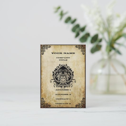 エースグランジスペード 名刺 (スタンド正面)