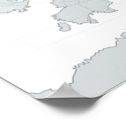 エースコンバットファレンリアルマップ ポスター (角)