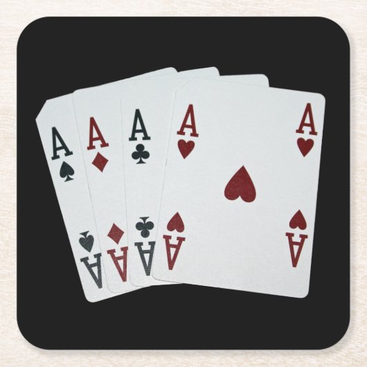 エースコースター スクエアペーパーコースター (正面)