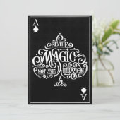 エーススペードやる気を起こさせるタイポグラフィ引用文 シーズンカード (スタンド正面)