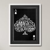 エーススペードやる気を起こさせるタイポグラフィ引用文 ポスター