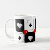 エーススペードマグ コーヒーマグカップ (左)