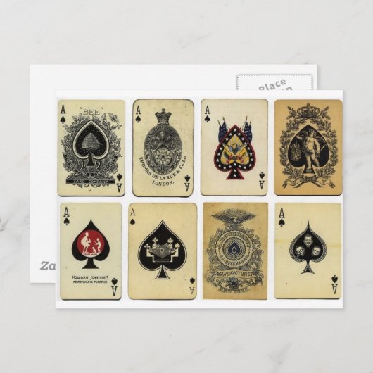 エーススペードヴィンテージ ポストカード (正面/裏面)