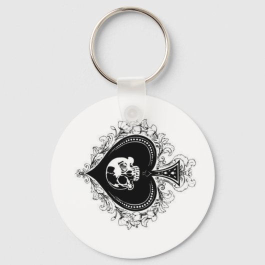 エーススペード キーホルダー (正面)