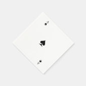 エーススペード スタンダードカクテルナプキン (角)