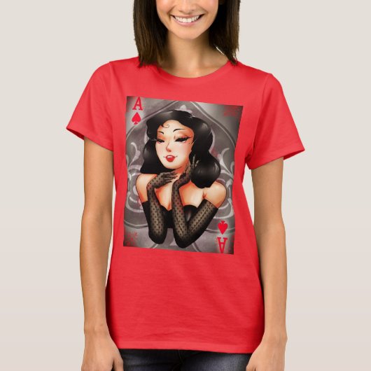 エーススペード Tシャツ (正面)