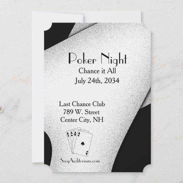 エーストランプのポーカーハンド (正面)