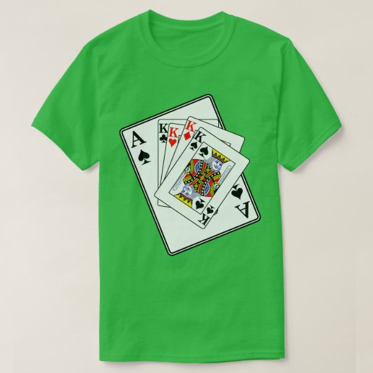 エースハイ4キングスX Tシャツ (デザイン正面)