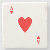 エースハート ストーンコースター (正面)