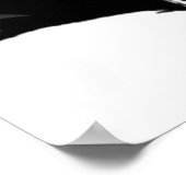 エースブラックとホワイト ポスター (角)