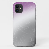 エースプライドグリッタースパークルグラディエント抽象芸術紫 Case-Mate iPhoneケース (裏面)