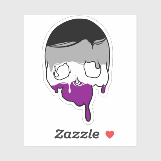 エースプライドドリッピングスカル シール (シート)