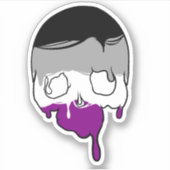 エースプライドドリッピングスカル シール (正面)