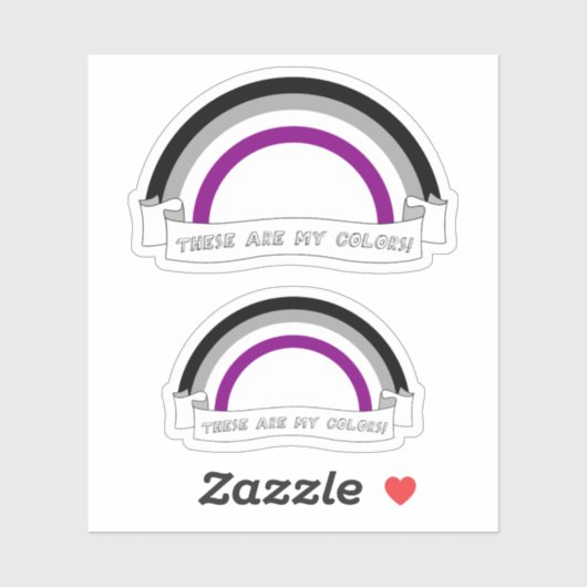 エースプライド – これらは私の色である シール (シート)
